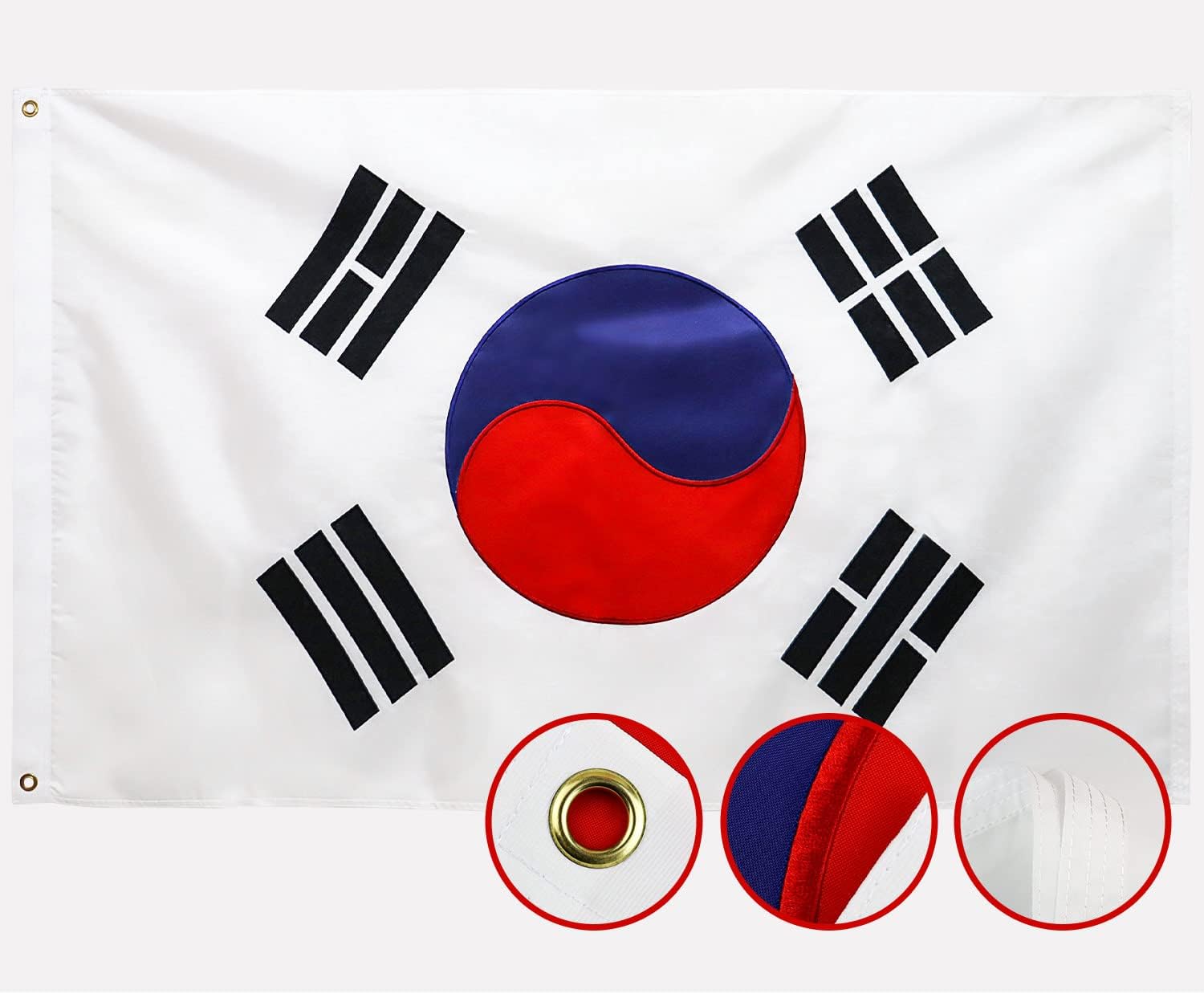 神木韩国国旗 3x5ft